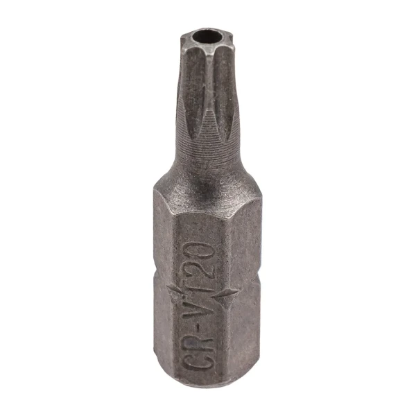 Бита TORX 1/4'', T20Hх25ммL c отверстием