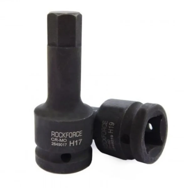 Головка-бита 6-гранная ударная 22мм 3/4''