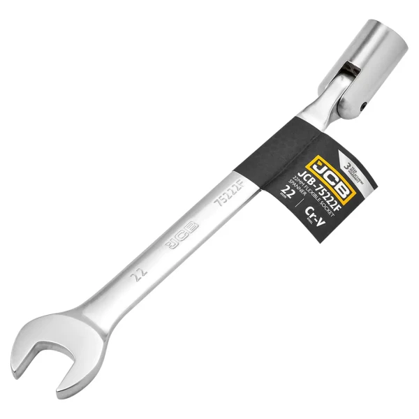 Ключ рожково-торцевой шарнирный 22мм