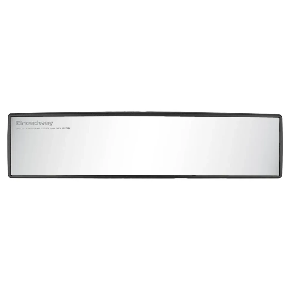 Зеркало внутрисалонное панорамное BW-147 white 300 мм