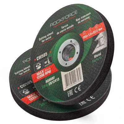 Круг отрезной по металлу 125x1.2x22.2мм (к-т 20 шт)