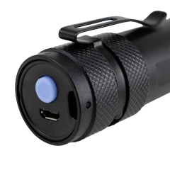 Фонарь ручной аккумуляторный с регулировкой фокуса луча (4 режима работы, аккум. 600мАч, свет.поток 140Лм, время раб. 2-3ч, время зар. 3-4ч, IPX4)