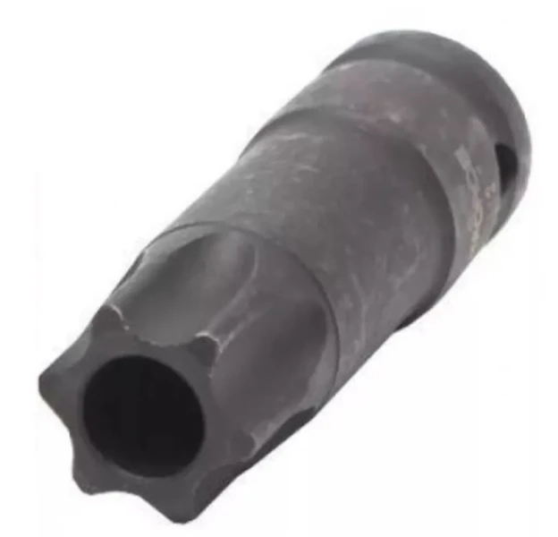 Головка-бита TORX ударная TH60 с отверстием, 1/2''