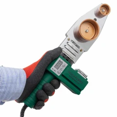 Аппарат для сварки полимерных труб (1000W, 6 насадок: 20, 25, 32, 40, 50, 63мм)