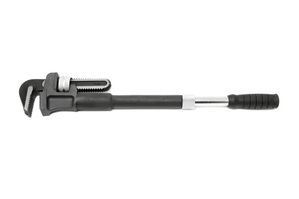 Ключ трубный с телескопической ручкой 18''(L 490-640мм, Ø 100мм)