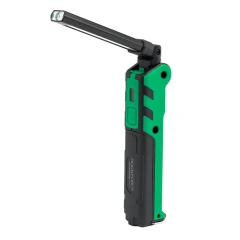 Лампа светодиодная аккумуляторная с магнитом(5W/3WCOB,150/360Lumen,3.7V,2000mAh,t зарядки 4ч,USB провод,защита гнезда зарядки,поворотная 270гр)