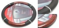 Чехол руля KD-71261-M (Black/wood)