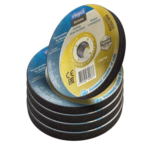 Круг отрезной по металлу 125x1x22,2мм(50шт к-т)