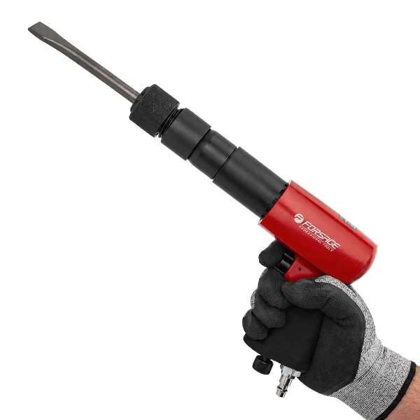 Зубило пневматическое RT-3501K с комплектом насадок 25пр. 1/4''