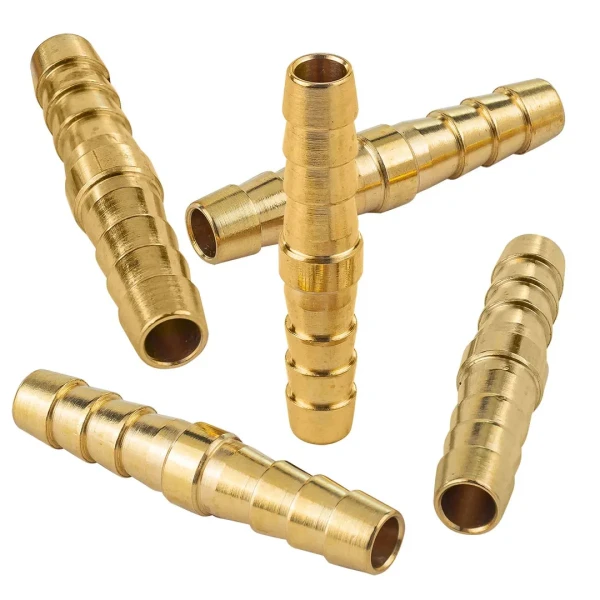 Штуцер пневматический наруж. резьба 1/4''- ''елочка''6мм, к-т 5шт.