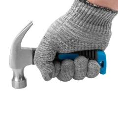 Молоток мини с гвоздодером и эргономичной рукояткой (L-160мм, вес 320г)