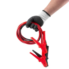 Стартовые провода 500 Aмпер, 2.5м, Øкабеля 9мм, Øжилы 0.25мм, кол-во жил 142 (морозостойкая изоляция), в чехле