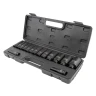 Набор головок ударных глубоких 15пр.,1/2''6гр.(10,12-17,19,21,22,24,27,30,32мм,36мм-12гр), в пластиковом кейсе