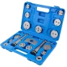 Набор инструментов для обслуживания тормозных цилиндров 18пр.(привод с правосторонней/левосторонней резьбой), в кейсе