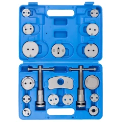 Набор инструментов для обслуживания тормозных цилиндров 18пр.(привод с правосторонней/левосторонней резьбой), в кейсе