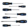 Набор отверток магнитных ''Profi''S2, 7пр. (PH:1x80,2х100,3х150мм, SL:4x100, 5.5х125, 6.5х150, 8х175мм)в лотке