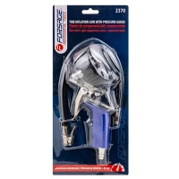 Пистолет для подкачки шин с манометром(0-16bar),в блистере