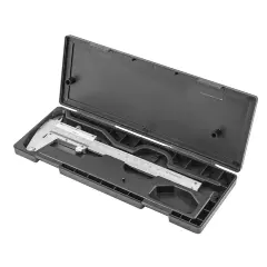 Штангенциркуль (0-125мм, 0.02мм, внутр. Ø, наруж. Ø + глубиномер), в пластиковом футляре