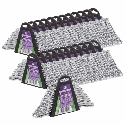 ( 24 K-T ) Набор ключей комбинированных и рожковых,12пр.(6х7,8х9,10,11,12,13,14,17,19,22,24х27,30х32мм),в пластиковом держателе