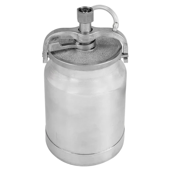 Краскораспылитель с нижним металлическим бачком (бачок 1000мл, сопло 1.8мм, факел 180-200мм, рабоч.давление 3-4бар, расход воздуха 140-180л/мин)