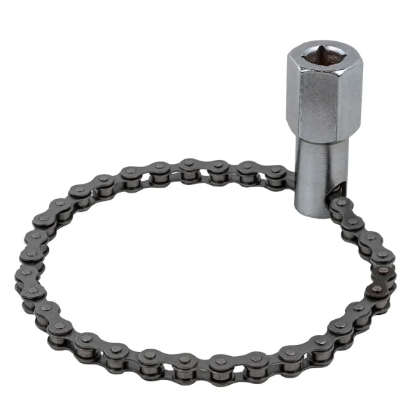 Съемник масляного фильтра цепной 1/2''(40-140мм),в блистере
