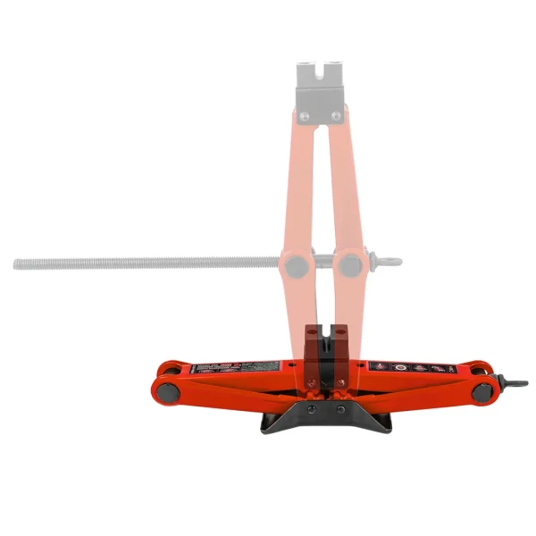 Домкрат механический ''ромб''2т (h min 115мм, h max 400мм, L-420мм) в водоотталкивающем чехле в комплекте с ключом трещоточным (L - 340мм)