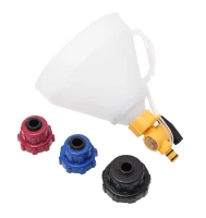 Набор для заправки систем охлаждения 4пр.(лейка пластмассовая с переходниками)