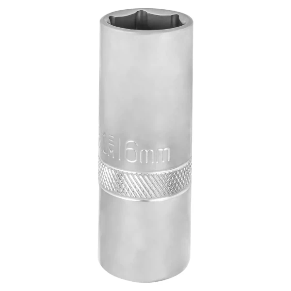 Головка свечная 16мм 1/2''(6гр.)