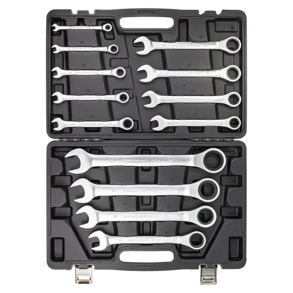 Набор ключей комбинированных трещоточных 13пр.