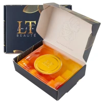 Мыло(+ уп)твердое ручной работы с добавлением эфирных масел ''Поцелуй солнца''