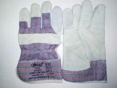 Перчатки защитные из натуральной кожи с марк.''KPS safety''артикул LR 560
