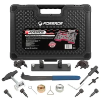 Набор фиксаторов для обслуживания двигателей группы VAG 16пр(1.8, 2.0 FSI, TSI, TFSI) в кейсе Premium
