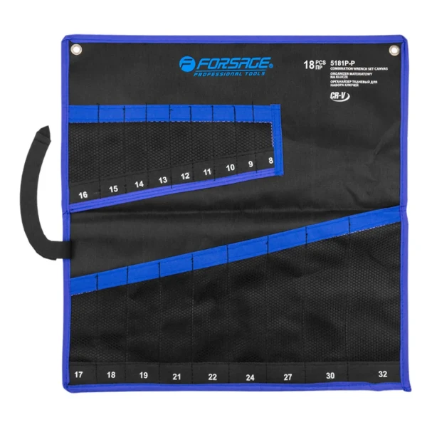 Органайзер тканевый для набора ключей 18пр.