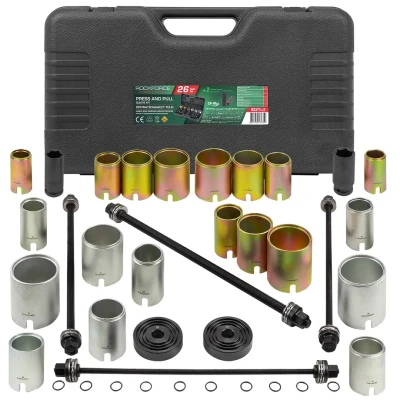 Набор инструментов для замены сайлентблоков, втулок и подшипников 26+2пр.