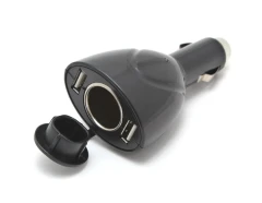 Разветвитель прикуривателя WF-0098 прикур.+2USB 12V