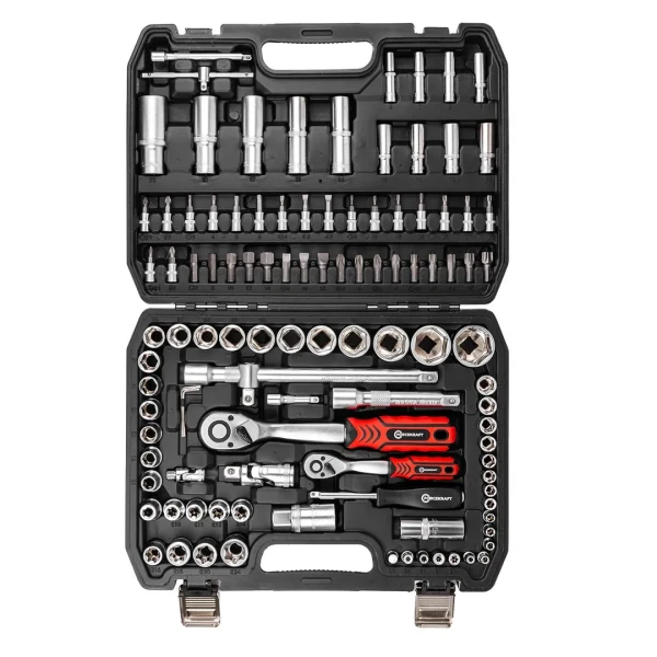 Набор инструментов 108пр. 1/2'', 1/4''(6гр.)(4-32мм)