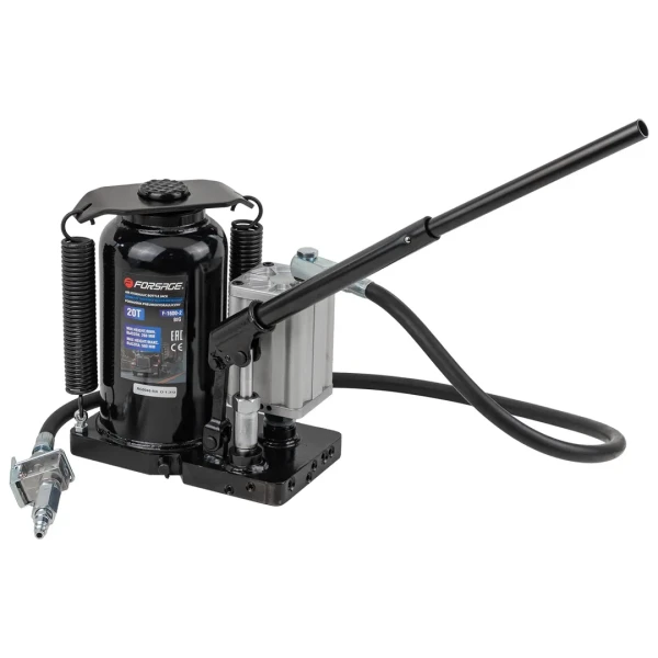 Домкрат пневмогидравлический 20т(высота подхвата - 260мм, высота подъема - 500мм)