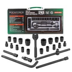 Набор инструментов 24пр. 1/2''(6гр.)(8-32мм)