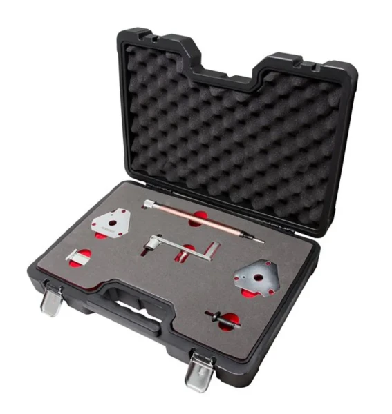 Набор фиксаторов для обслуживания двигателей Fiat 6пр.(1.6 16v) в кейсе Premium