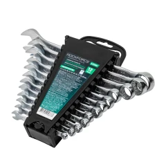 Набор ключей комбинированных 12пр. в пластиковом держателе (6-14, 17,19, 22мм)