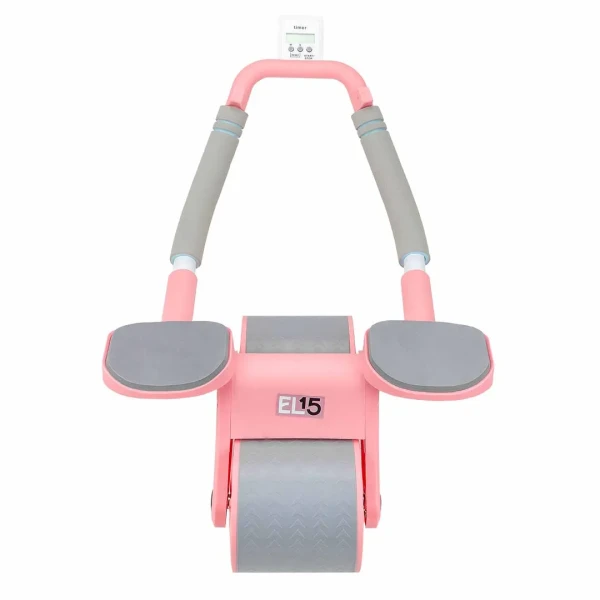 Тренажер для мышц пресса и спины ( розовый)