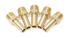 Штуцер пневматический наруж. резьба 1/4''- ''елочка''12мм, к-т 5шт.