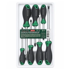 Набор отверток магнитных ''Profi''S2, 7пр. (PH:1x80,2х100,3х150мм, SL:4x100, 5.5х125, 6.5х150, 8х175мм)в лотке