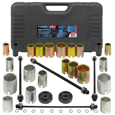 Набор инструментов для замены сайлентблоков, втулок и подшипников 26+2пр.