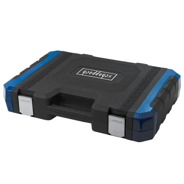 Набор инструментов 125+6пр.1/4''1/2''(6-гран.)(4-36мм,36-12гр.)+(ключи трещоточные:8х10,12х13мм, ключи резрезные:8х10,9х11,12х13мм)