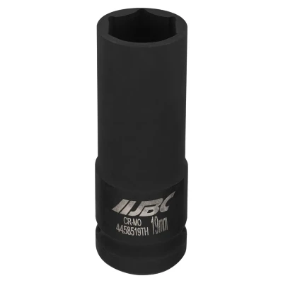 Головка ударная глубокая тонкостенная 19мм (6гр.), 1/2''