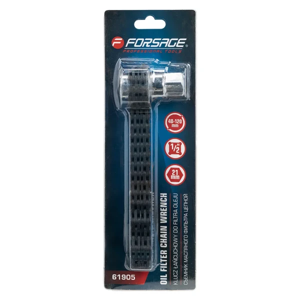 Съемник масляного фильтра цепной 1/2''21мм