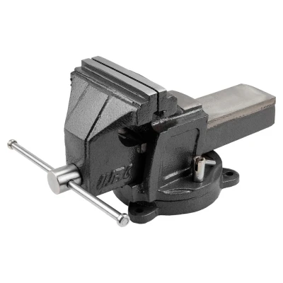 Тиски поворотные с наковальней 85мм