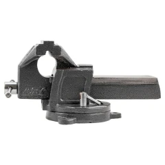 Тиски поворотные с наковальней 85мм