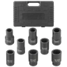 Набор головок ударных глубоких 1''8пр. (12гр.) (22,24,27,30,32,36,38,41мм),в кейсе